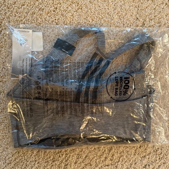 adidas Powerimpact Training Medium-Support Bra, Qty: 2, Dark Grey, Size M, NEW - Picture 4 of 6